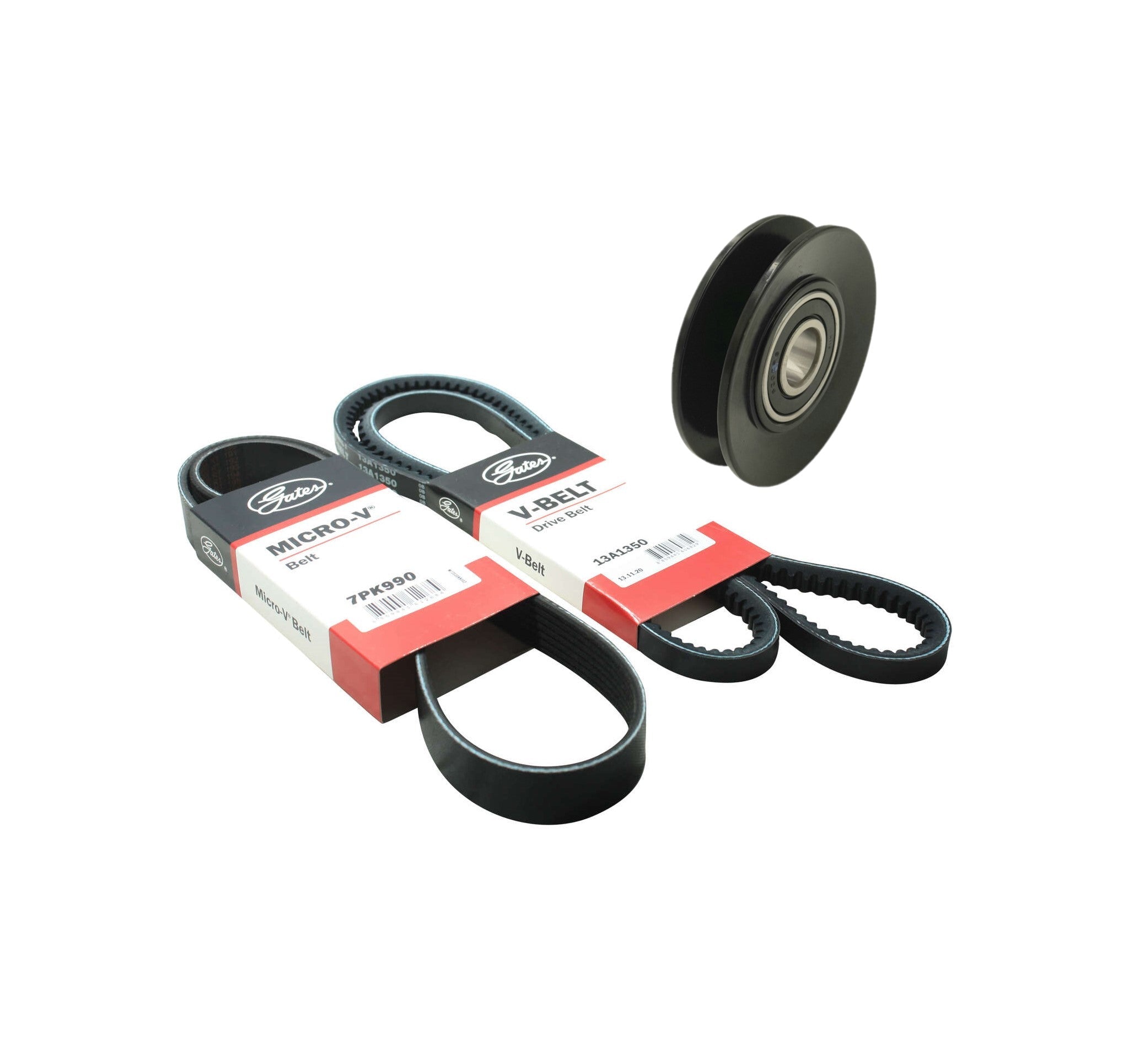 Drive Belt Set with Pulley for Isuzu D-Max TFR TFS 4JJ1 3.0L Diesel 2008~2012