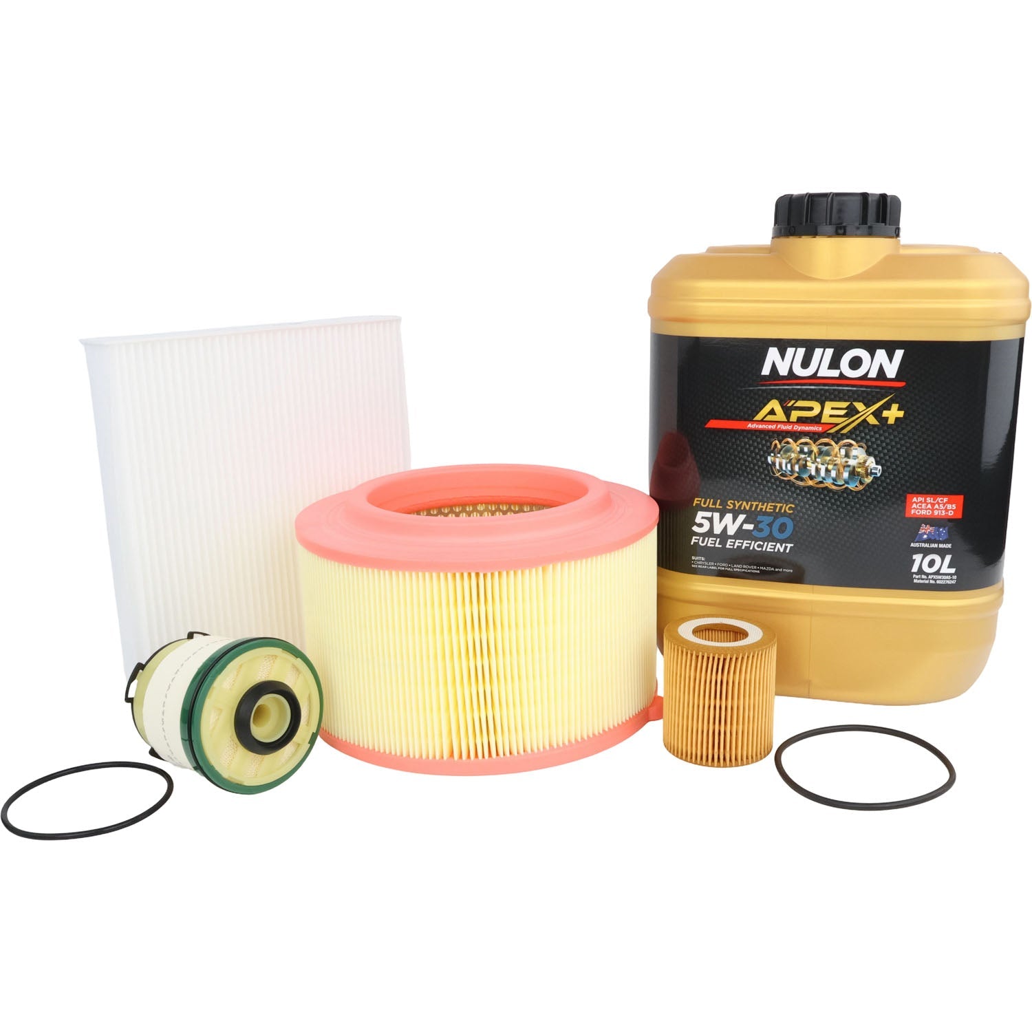 Oil Air Fuel Cabin Filter kit w/ Oil for Ford Everest UA 3.2L Diesel P5AT 15~22