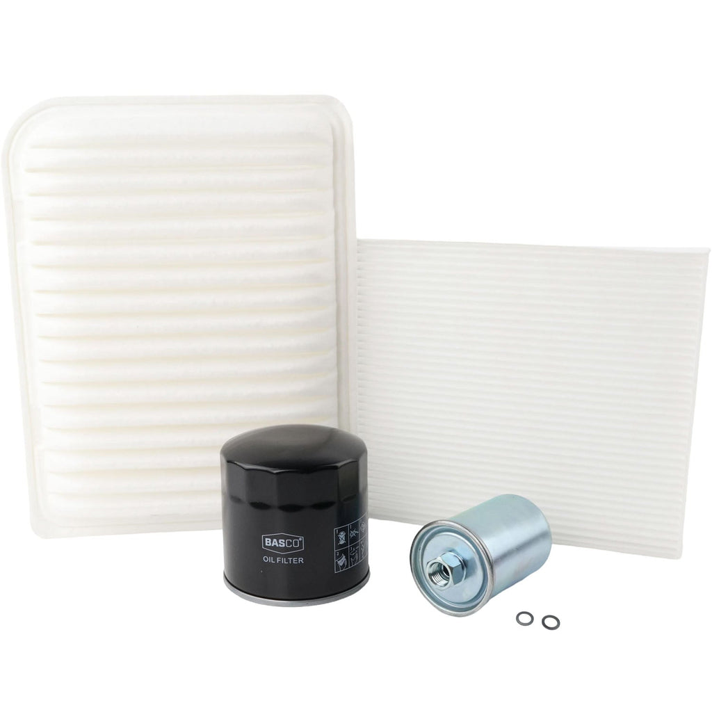 Oil Air Fuel Cabin Filter kit for Ford Falcon BF 4.0L Petrol BARRA190 2005~2011