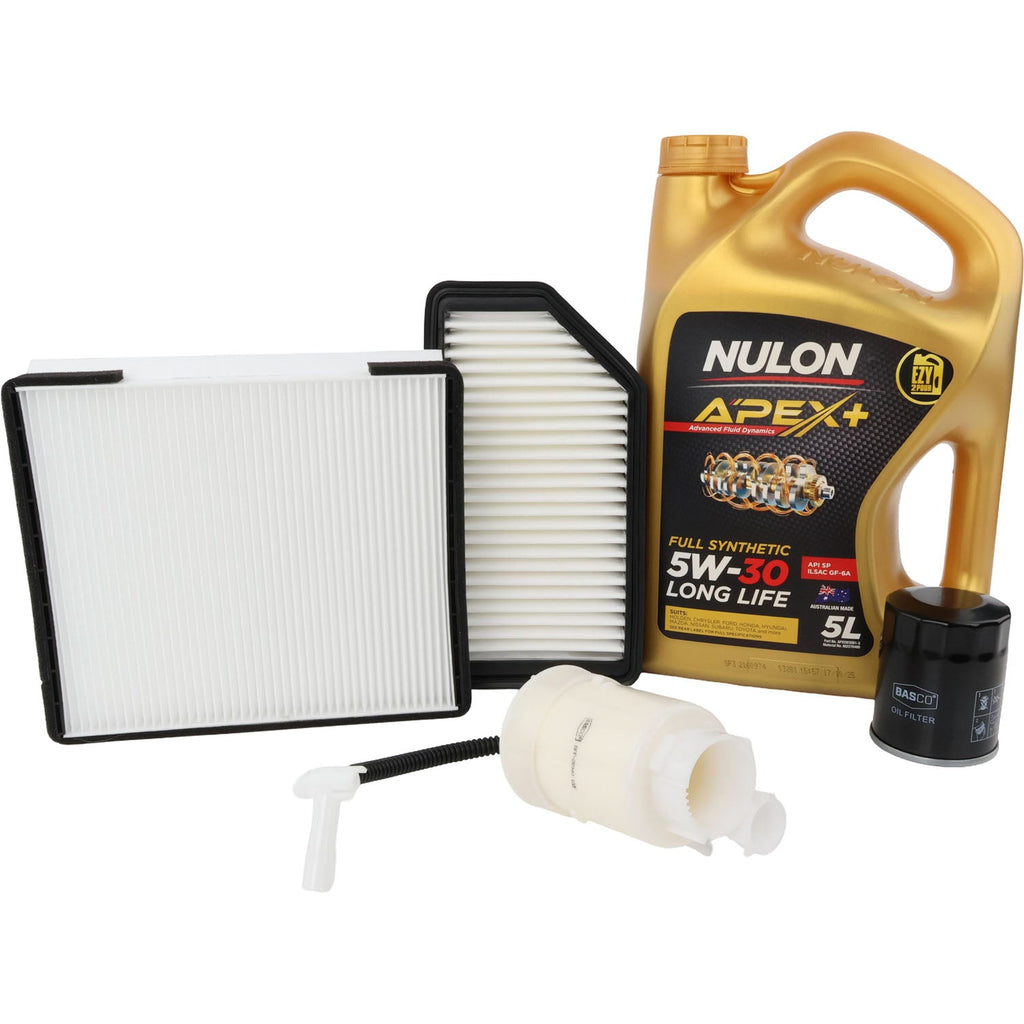 Oil Air Fuel Cabin Filter Kit +Oil for Hyundai i30 GD 1.8L Petrol G4NB 2012~2017