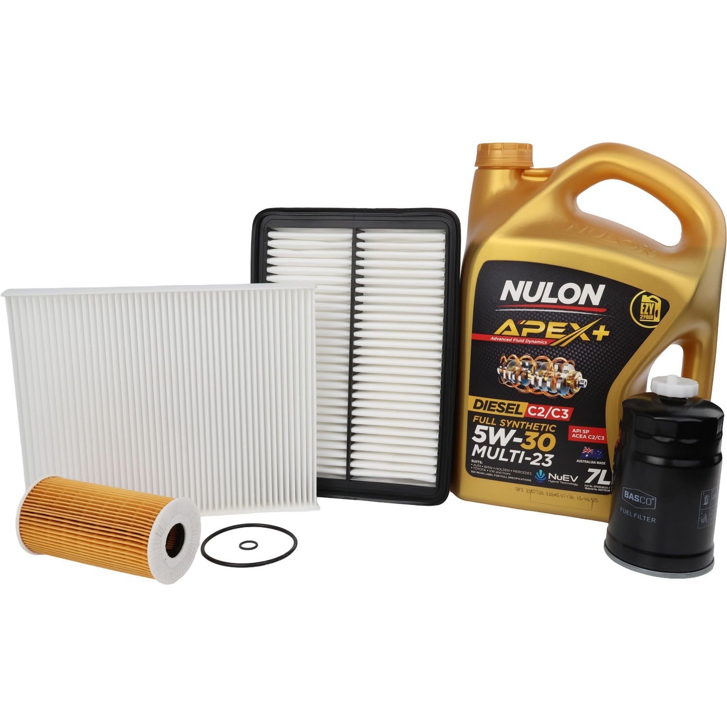 Oil Air Fuel Cabin Filter kit+Oil for Hyundai Santa Fe CM 2.2L Diesel D4HB 10~12