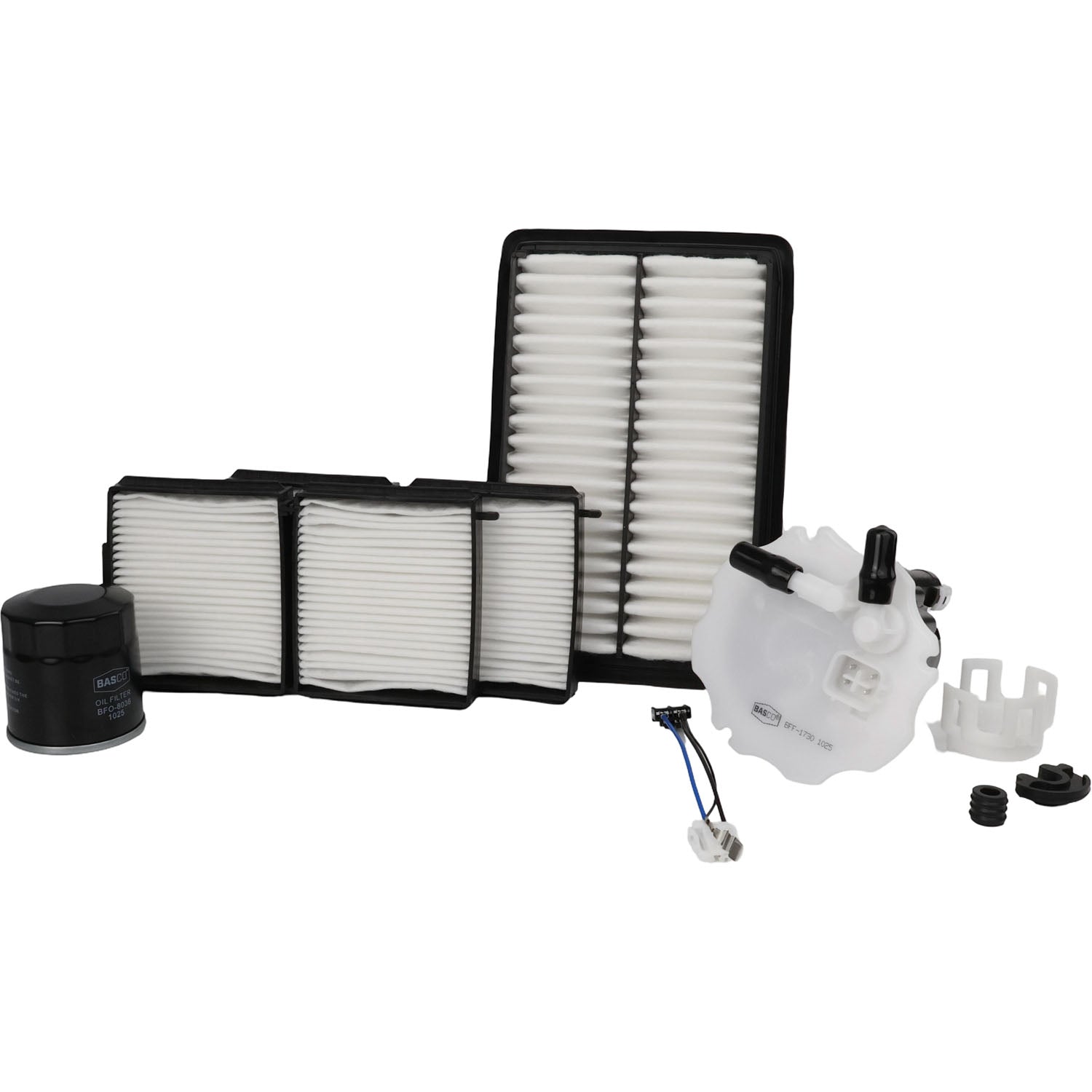 Oil Air Fuel Cabin Filter kit for Mazda 323 BJ FPDE 1.8L 1998~2003