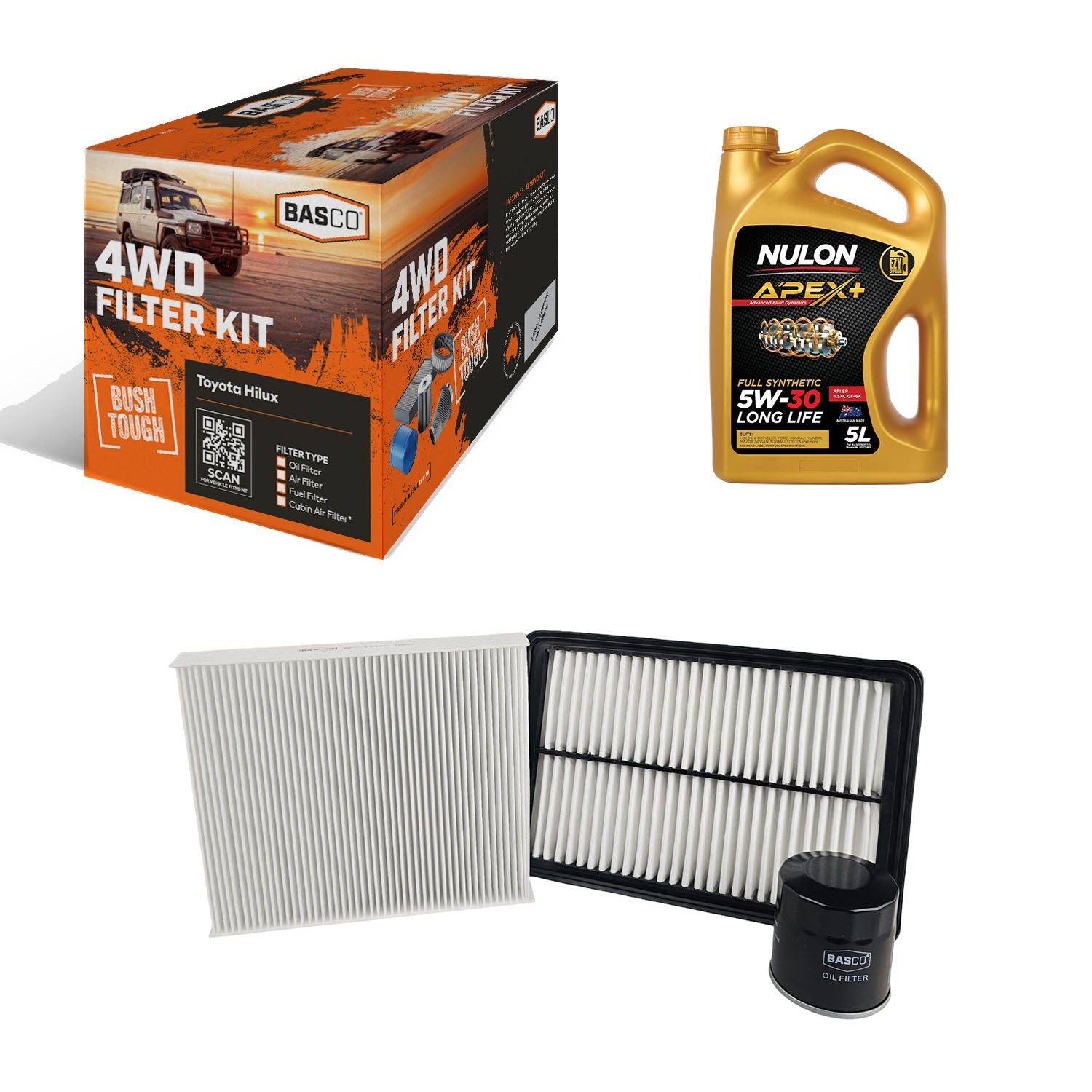 Oil Air Cabin Filter kit + Oil for Mazda CX-8 KG PV-VPS 2.5L 2020~2023