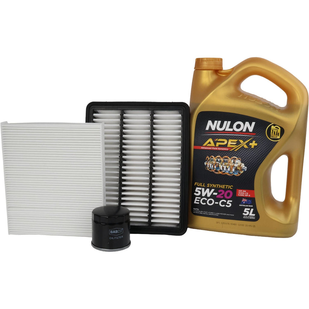 Oil Air Cabin Filter kit + Oil for Mazda CX-9 TC PY 2.5L 2016~2024
