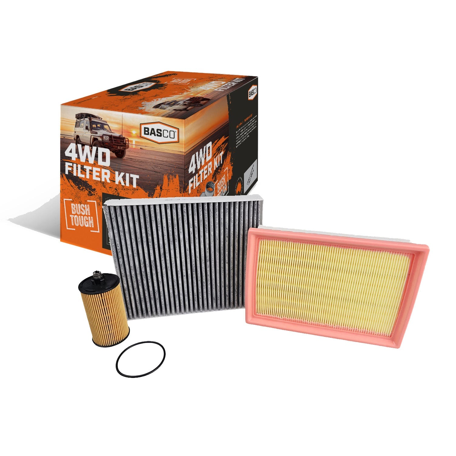 Oil(w/ relief) Air Cabin Filter kit for Holden Barina TM 1.6L F16D4 11~19