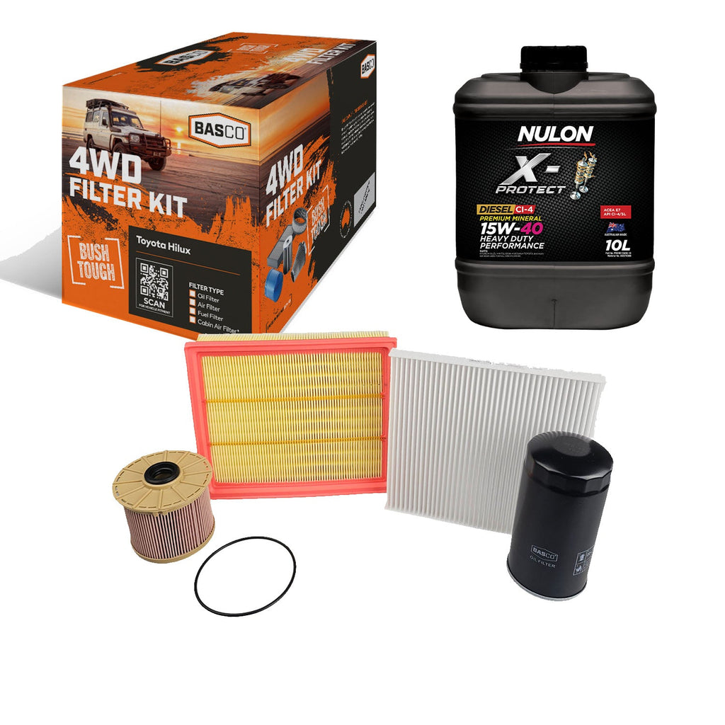 Oil Air Fuel Cabin Filter kit+Oil for Holden Colorado RC Isuzu DMax TFR TFS 4JJ1