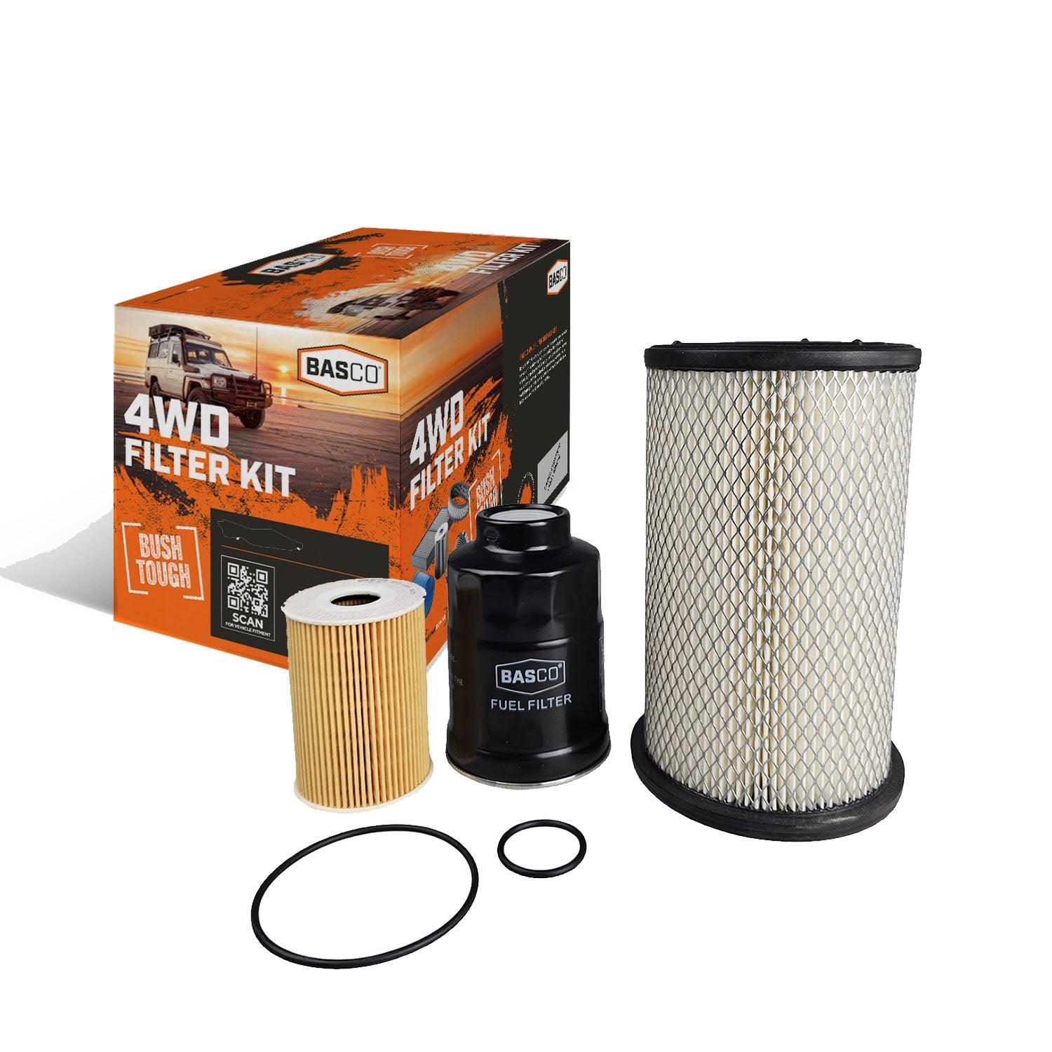 Oil Air Fuel Filter Kit for Nissan Navara D22 3.0L Diesel ZD30DDT