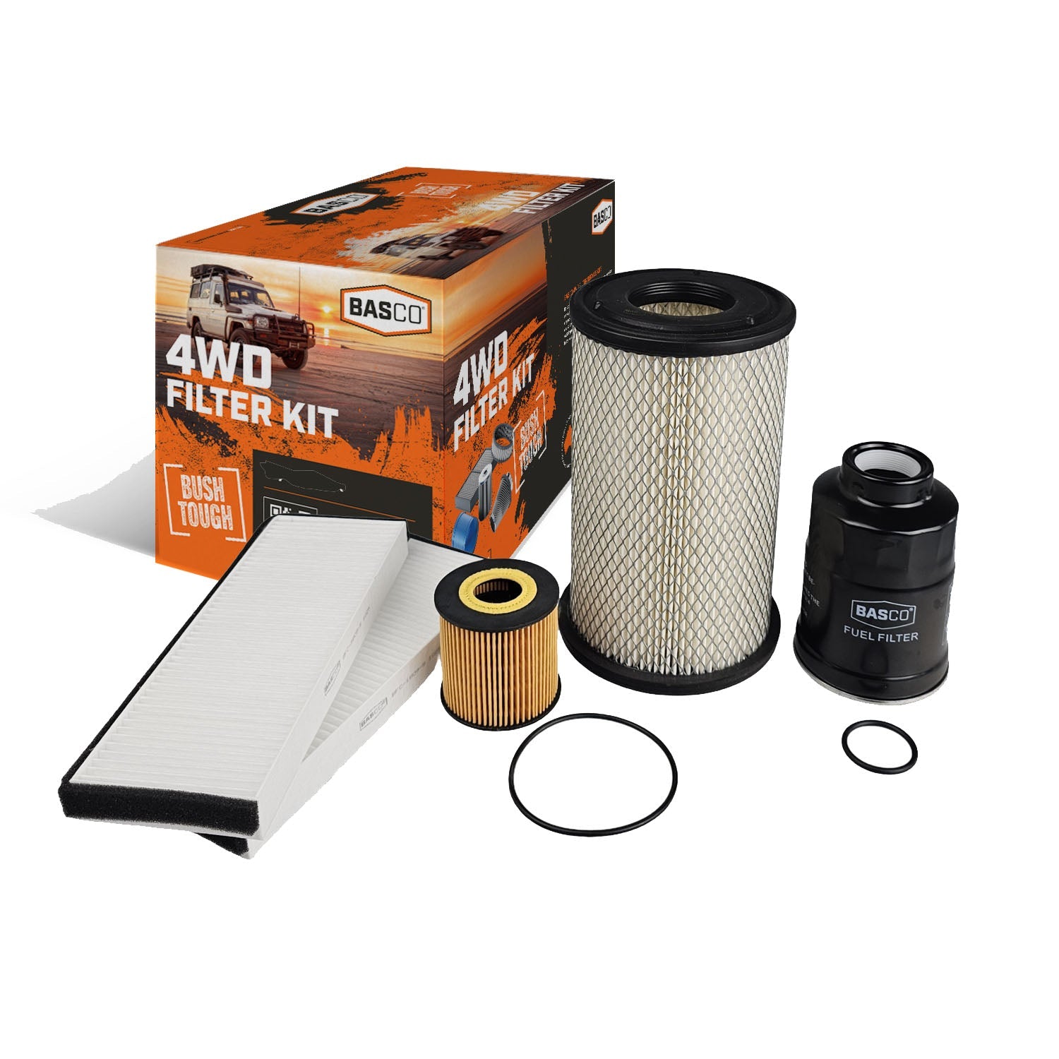 Oil Air Cabin Fuel Filter Kit for Nissan Navara D22 2.5L Diesel YD25DDT 02-15