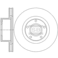 HiQ Front Brake Rotors Set SD5515