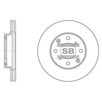 HiQ Front Brake Rotors Set SD4104