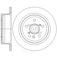 HiQ Rear Brake Rotors Set SD4639