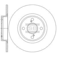 HiQ Rear Brake Rotors Set SD4680