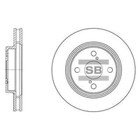 HiQ Front Brake Rotors Set SD4006