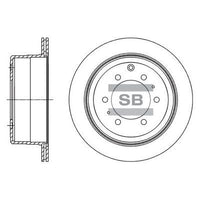 HiQ Rear Brake Rotors Set SD4612