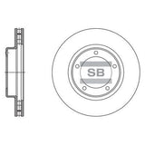 HiQ Front Brake Rotors Set SD4085