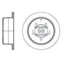 HiQ Rear Brake Rotors Set SD4099