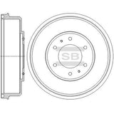 HiQ Rear Brake Rotors Set SD4334