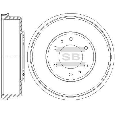 HiQ Rear Brake Rotors Set SD4334