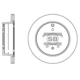 HiQ Rear Brake Rotors Set SD3039