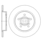HiQ Rear Brake Rotors Set SD5303