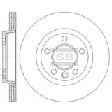 HiQ Rear Brake Rotors Set SD5702