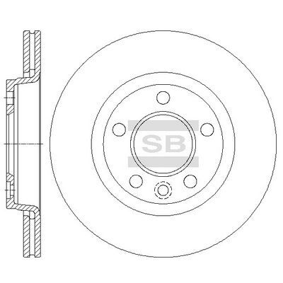 HiQ Rear Brake Rotors Set SD5702