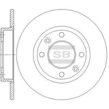 HiQ Rear Brake Rotors Set SD5008