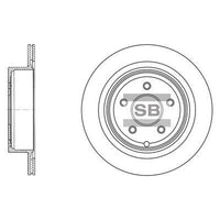 HiQ Rear Brake Rotors Set SD4209