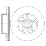 HiQ Front Brake Rotors Set SD5507
