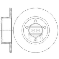 HiQ Rear Brake Rotors Set SD3075