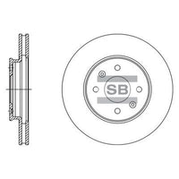 HiQ Front Brake Rotors Set SD1110