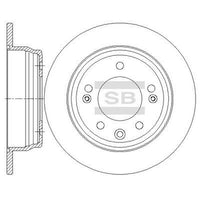 HiQ Rear Brake Rotors Set SD1081