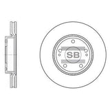HiQ Front Brake Rotors Set SD1048