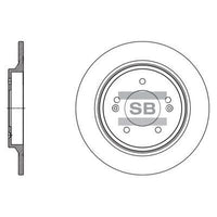 HiQ Rear Brake Rotors Set SD1131