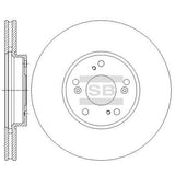 HiQ Front Brake Rotors Set SD4121