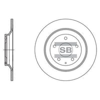 HiQ Rear Brake Rotors Set SD4425