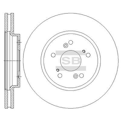 HiQ Front Brake Rotors Set SD4122