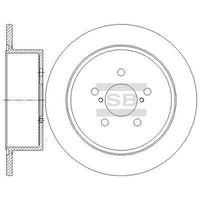 HiQ Rear Brake Rotors Set SD4705