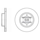 HiQ Front Brake Rotors Set SD4004