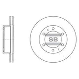 HiQ Front Brake Rotors Set SD4011