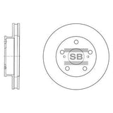 HiQ Front Brake Rotors Set SD4007