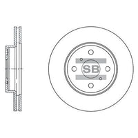 HiQ Front Brake Rotors Set SD4003