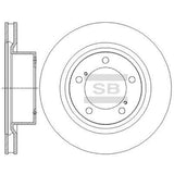 HiQ Front Brake Rotors Set SD4062