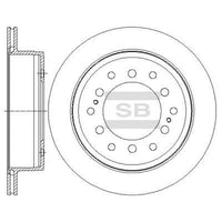 HiQ Rear Brake Rotors Set SD4027