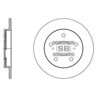 HiQ Rear Brake Rotors Set SD4616