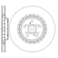 HiQ Front Brake Rotors Set SD4034