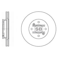 HiQ Front Brake Rotors Set SD2028