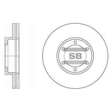 HiQ Front Brake Rotors Set SD2027