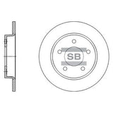 HiQ Rear Brake Rotors Set SD4419
