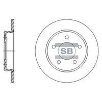 HiQ Rear Brake Rotors Set SD4419